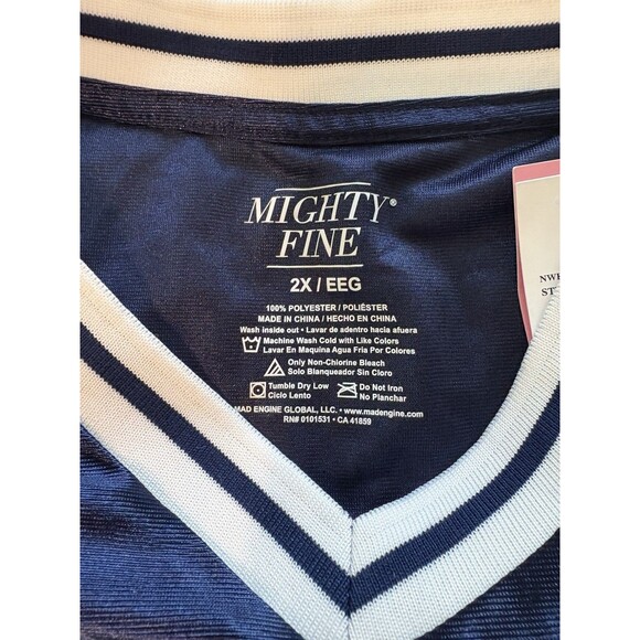 Brooklyn Jersey Navy White 2XL NWT Target Exclusive Shirt - Picture 4 of 6